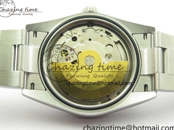 Blue 36mm Perpetual Dial Edition BP Best Bracelet 126000 Dark Oyster on SS 0412